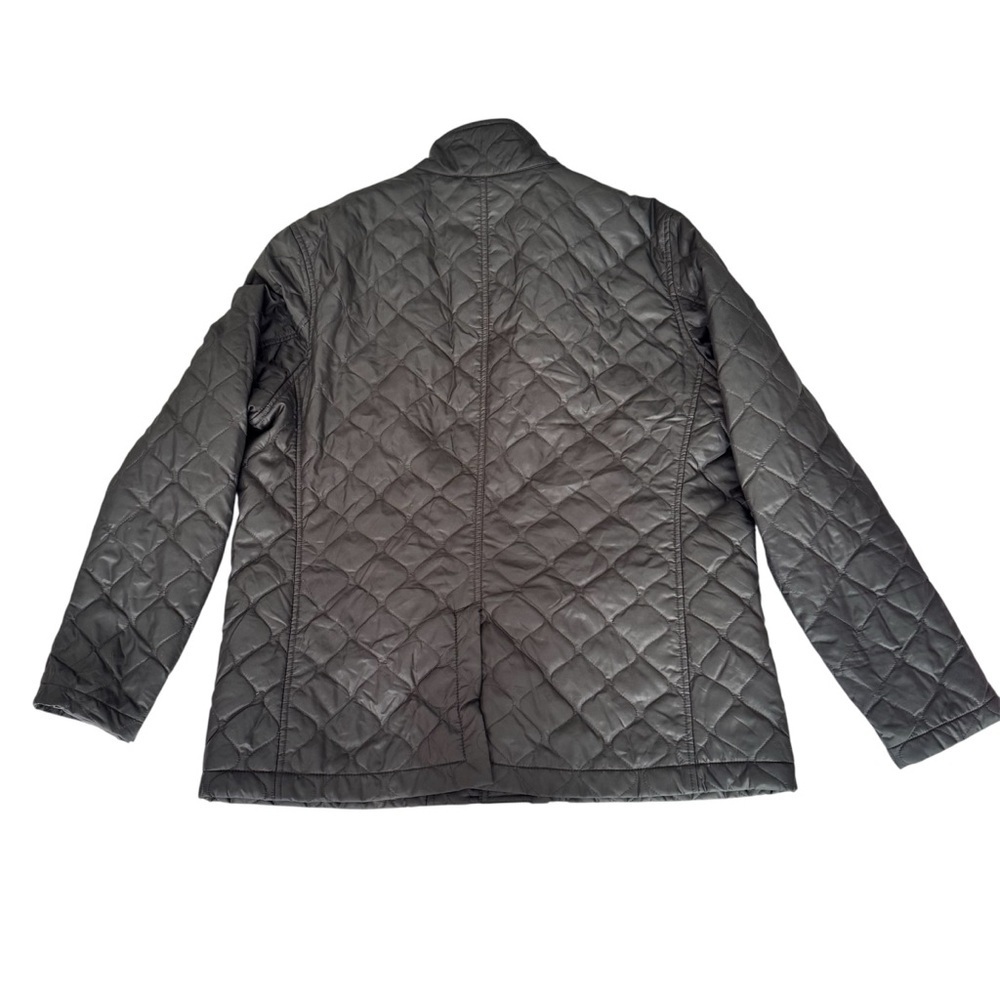 Vintage G-Star RAW men’s quilted dark green button bomber jacket Sz XXL - Picture 4 of 7